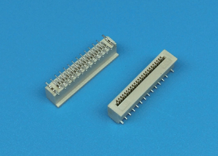 6 50 Pin Smt Fpc Cable Connector 0 5a Ac Dc Current Rating For Led Display