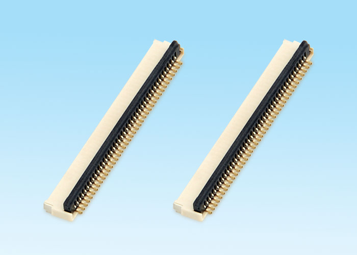 FPC Cable connector 0.5mm pitch 1.0mm hight back lock , 450 Pin for