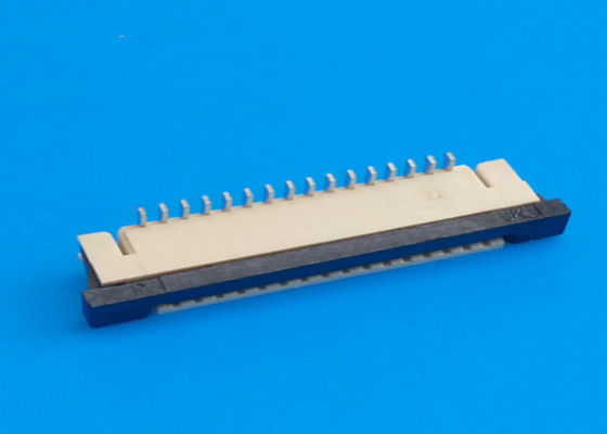 0.5mm Pitch 20 Pin Printed Circuit Connectors , PCB Board Connector ZIF R/A Type