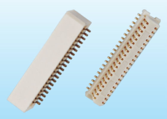 Side Contact Female Type Board To Board Connector 0.5Pitch-5.0mm Total High UL94V-0 Housing