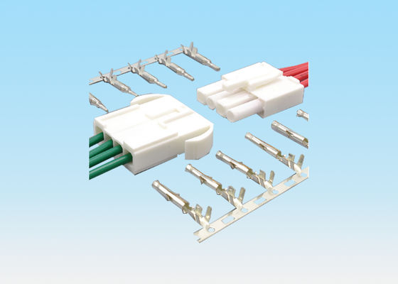 4.5mm Pitch Quick Connect Wire Connectors , Electrical Wire Connectors Tin Plated Terminal