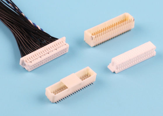 Plastic Vertical 1.0mm Pitch Double Row Wafer Connector