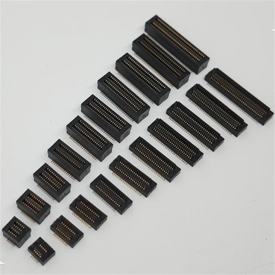 0.5mm Pitch Double Slot Board Board Btb Connector 80Pin Combined Height 4.0 Gold-Plated PCBA Patch Socket for PCB Application