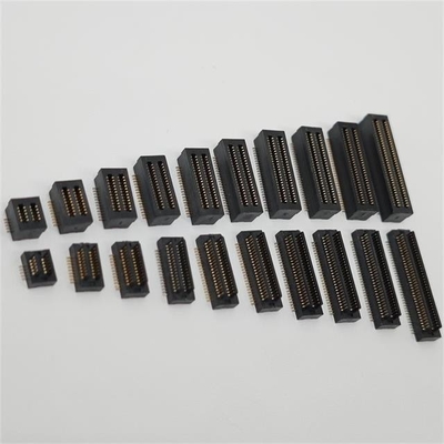 Double Slot 0.8 Pitch btb Board-to-Board Connector 8Pin Male Female Block Combined Height 4.0mmH SMD Terminal PCBA