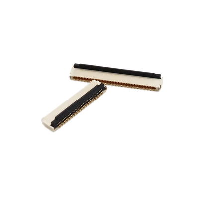 FPC/FFC connector 0.5MM pitch front insertion rear locking soft row socket height 1.0MM 4/12/30/50P
