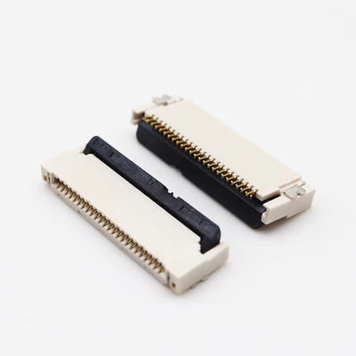 FPC/FFC connector 0.5MM pitch front plug rear lock Flexible row socket height 2.0MM 4/12/40/60P