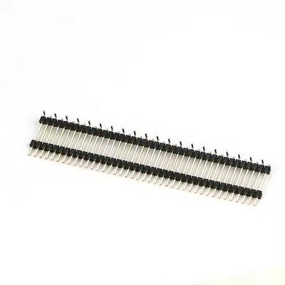 2.54 Pitch Single Double Row Pin Connector 180/90 Degree Vertical Horizontal Pogopin Socket Spring Thimble for PCB Application