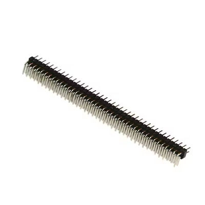2.54 Pitch Single Double Row Pin Connector 180/90 Degree Vertical Horizontal Pogopin Socket Spring Thimble for PCB Application