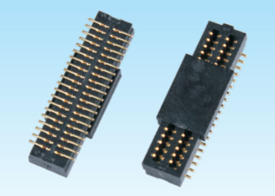 Double Contact Female Type Board To Board Connector PIN 8 - 100 Active Status
