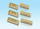 Pitch 1.25mm Dip Single Row Wafer Connector 125V AC Voltage Rating For PCB Board