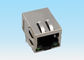 10/100 BASE-T/TX RJ45 Cable Connector , RJ45 Modular Connector 90 Degree Type