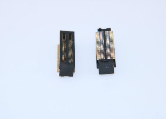 4.0mm H 2*25  Pins 0.5 MM Pitch Connector , Female Pcb Board Connectors 5001-BTB0540-50F