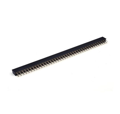 1.27 Dual Row 90 Degree Female Header Connector 1.0 AMP